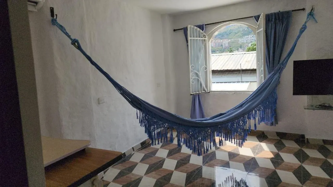 1 Cama Aire Acondicionado 2 Personas Lägenhet Cali 0*,
